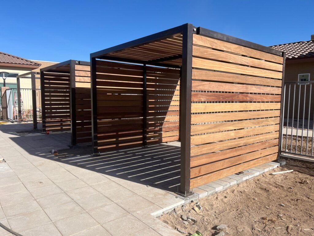 permanent cabana shade structure
