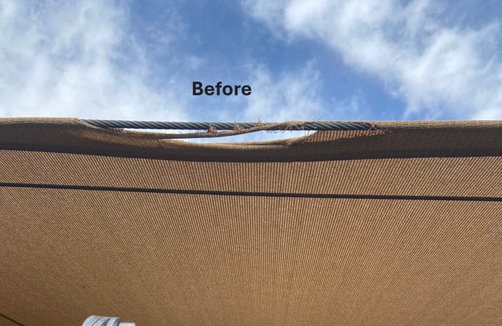 shade structure replacement