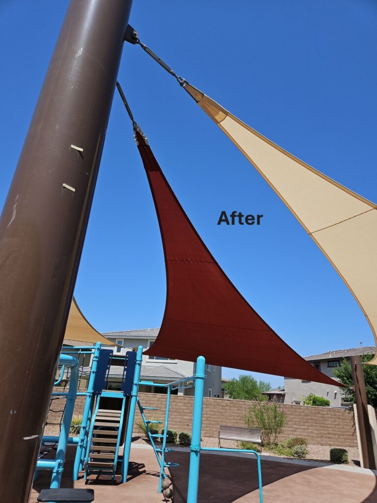 shade canopy replacement