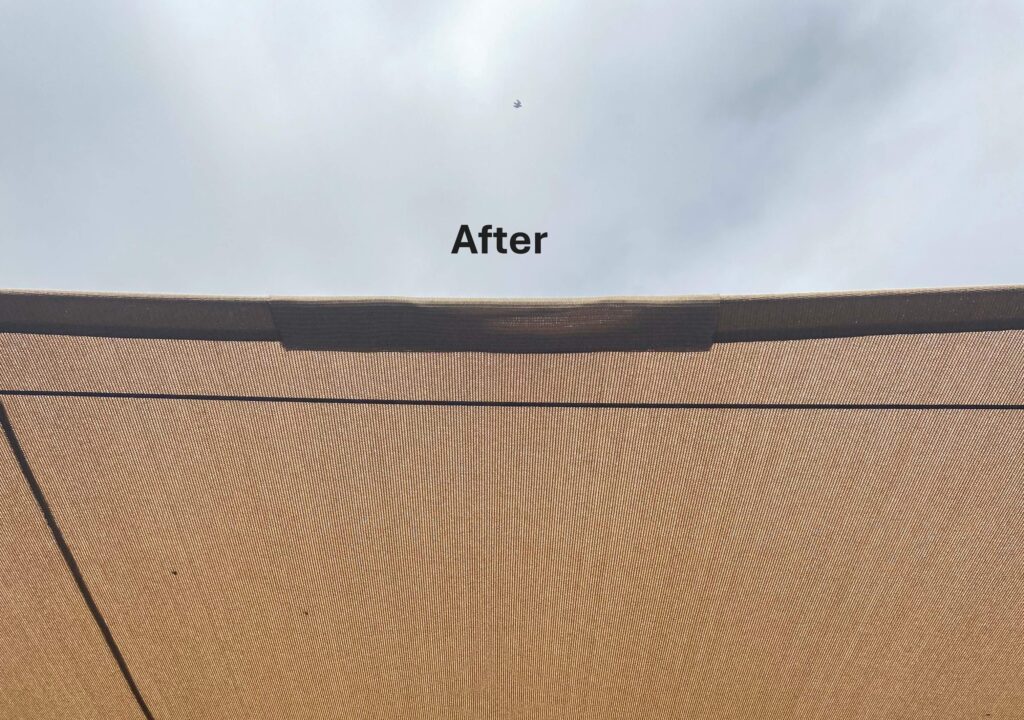 shade structure repair