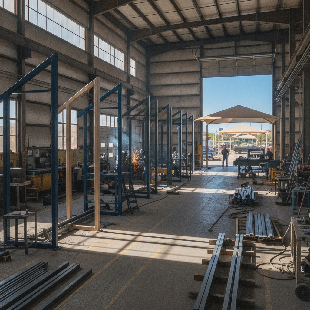 Arizona shade structures — commercial shade structure by Total Shade LLC, Phoenix AZ