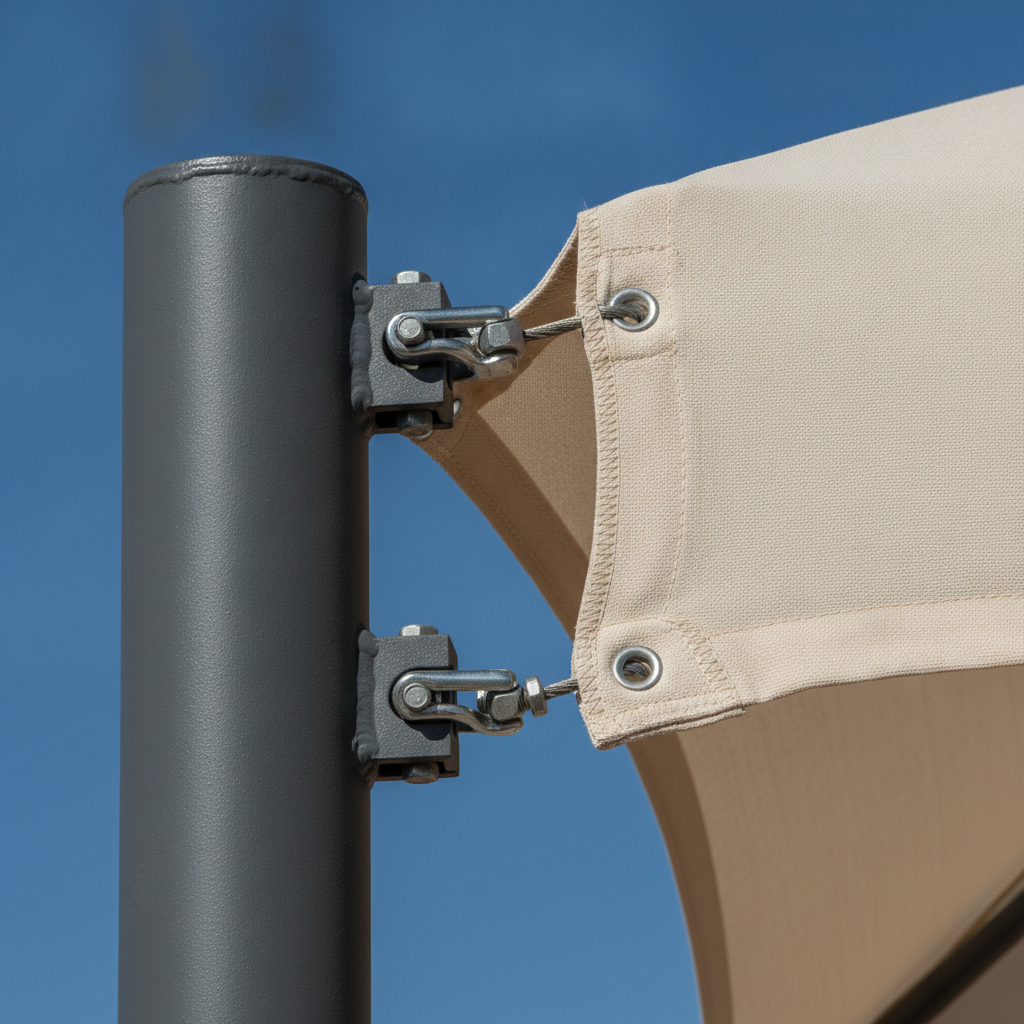 Commercial shade structures phoenix AZ — commercial shade structure by Total Shade LLC, Phoenix AZ